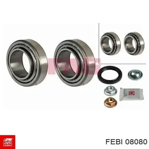 Cojinete de rueda trasero Ford Fiesta GFJ