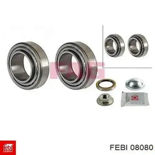 Cojinete de rueda trasero Ford Fiesta GFJ