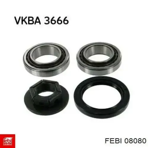 Cojinete de rueda trasero Ford Fiesta GFJ