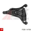 Brazo inferior izquierdo de la suspensión delantera Volvo V70 LV