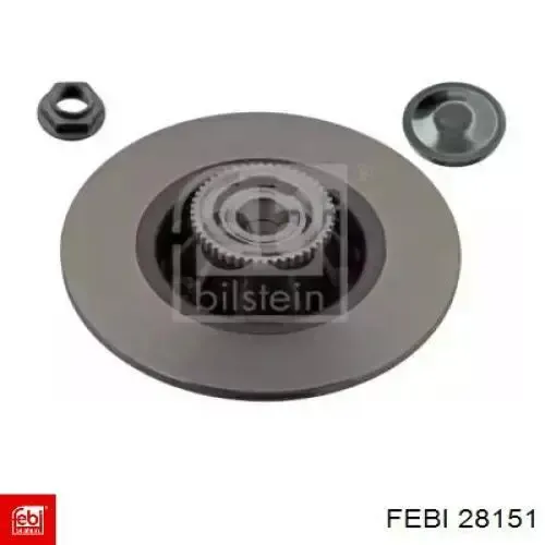 Disco de freno trasero Renault Trafic 2 FL