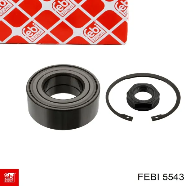 Cojinete de rueda delantero 5543 Febi