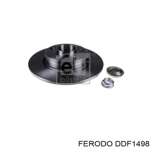 Disco de freno trasero Renault Trafic 2 FL