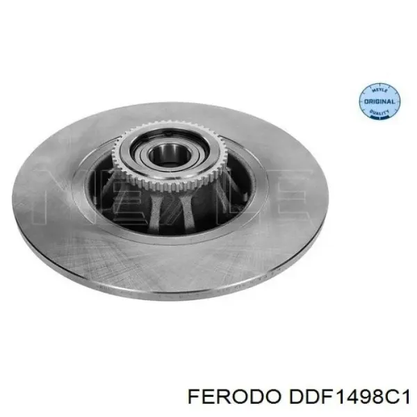 Disco de freno trasero Renault Trafic 2 FL