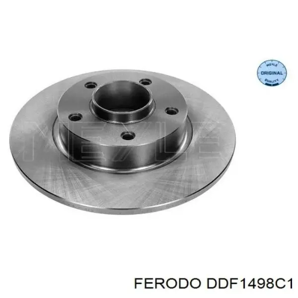 Disco de freno trasero Renault Trafic 2 FL