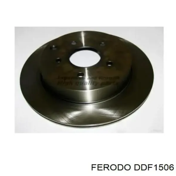 Disco de freno trasero DDF1506 Ferodo