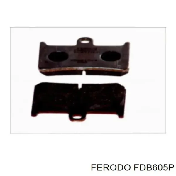 Pastillas de freno FDB605P Ferodo