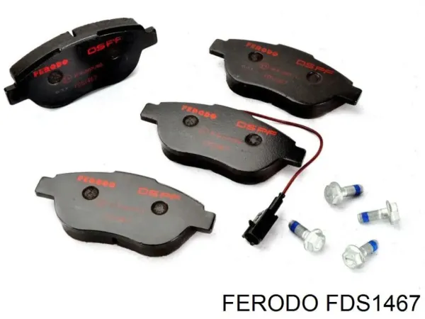Pastillas de freno FDS1467 Ferodo