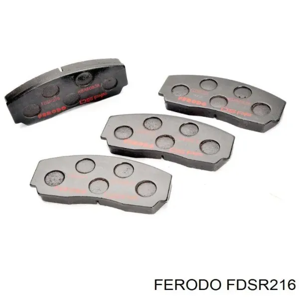 Pastillas de freno traseras FDSR216 Ferodo