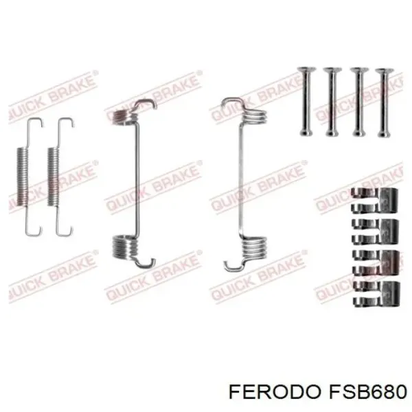 Juego de zapatas de frenos, freno de estacionamiento Fiat Ducato 2 230L