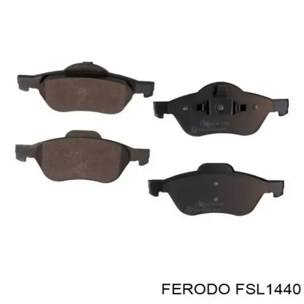 Pastillas de freno delanteras Renault Laguna 2 BG0, BG1