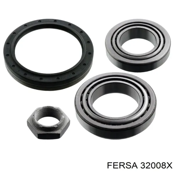 Cojinete exterior del cubo de rueda delantera 32008JR Koyo