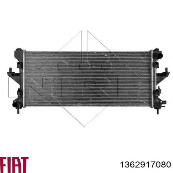 Radiador 1362917080 Fiat/Alfa/Lancia
