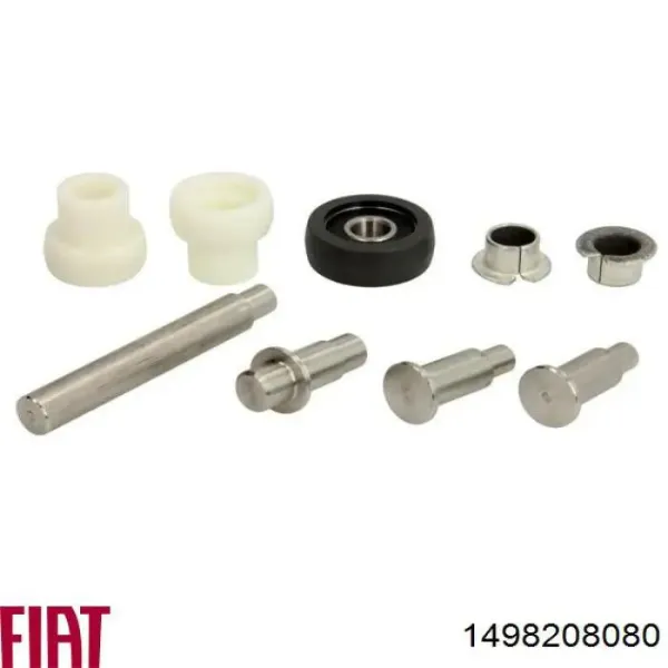 Rodillo central izquierdo de puerta corrediza 1498208080 Fiat/Alfa/Lancia