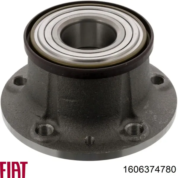 Cubo de rueda trasero Fiat Ducato 3 250