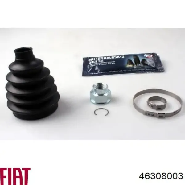 Fuelle, árbol de transmisión delantero exterior Fiat 500 312