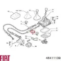 Retén del eje primario de la transmisión Fiat Doblo 223