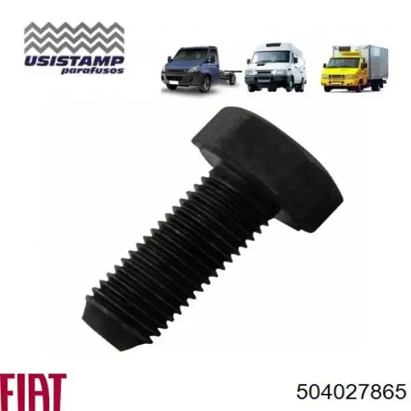 Perno de volante de inercia 504027865 Iveco