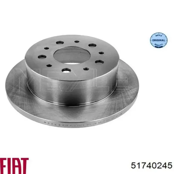 Disco de freno trasero Fiat Ducato 3 250