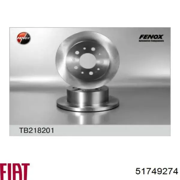 Disco de freno trasero Fiat Ducato 3 250