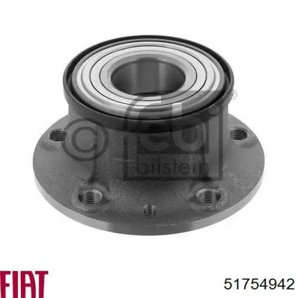 Cubo de rueda trasero Fiat Ducato 3 250