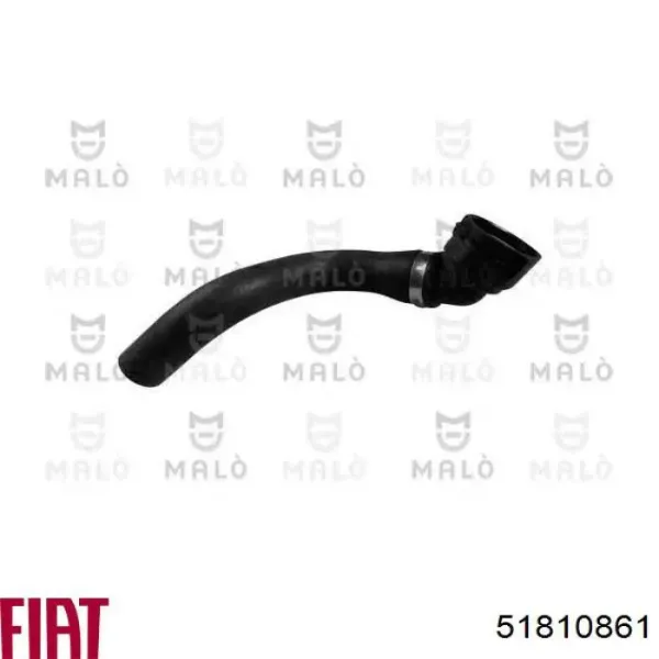Manguera superior del radiador 51810861 Fiat/Alfa/Lancia