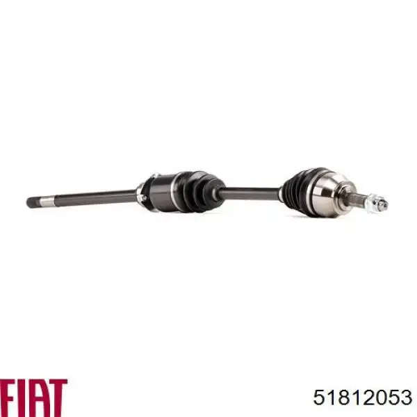 Semieje delantero izquierdo 51812053 Fiat/Alfa/Lancia