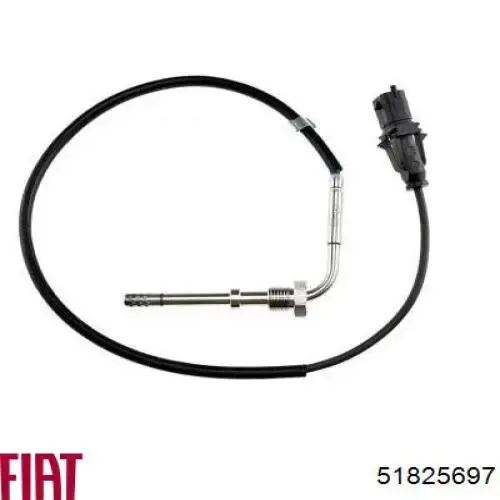 Sensor de temperatura de gases de escape después del filtro de partículas 51825697 Fiat/Alfa/Lancia