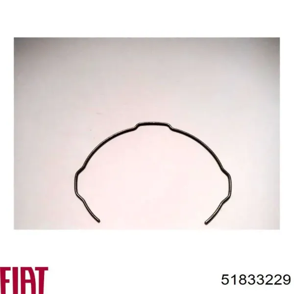 Fijador del soporte del capó 51833229 Fiat/Alfa/Lancia