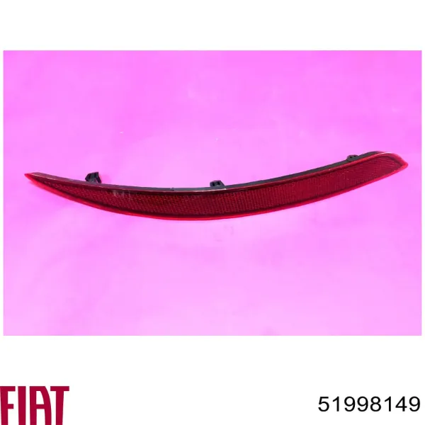 Luz antiniebla trasera derecha 51998149 Fiat/Alfa/Lancia
