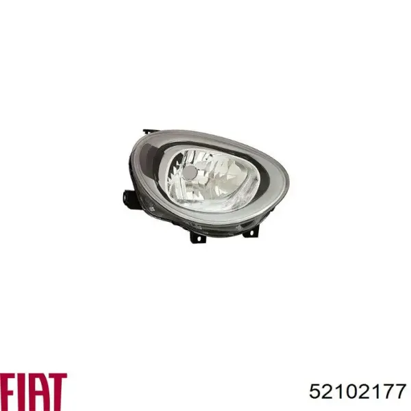 Faro derecho 52102177 Fiat/Alfa/Lancia