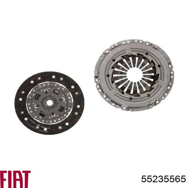 Disco de embrague Alfa Romeo Mito 955