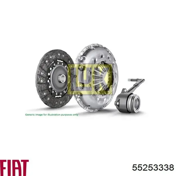 Guía del cojinete de desembrague 46346071 Fiat/Alfa/Lancia
