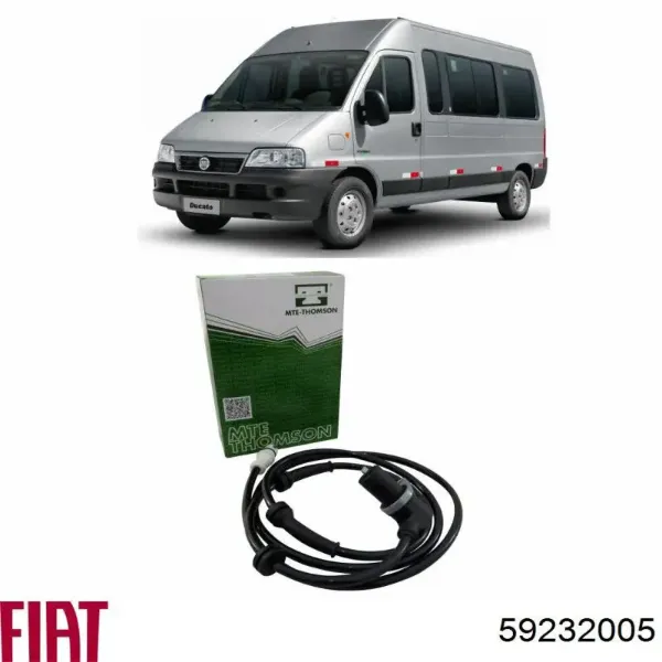 Sensor ABS delantero Fiat Ducato 2 230L