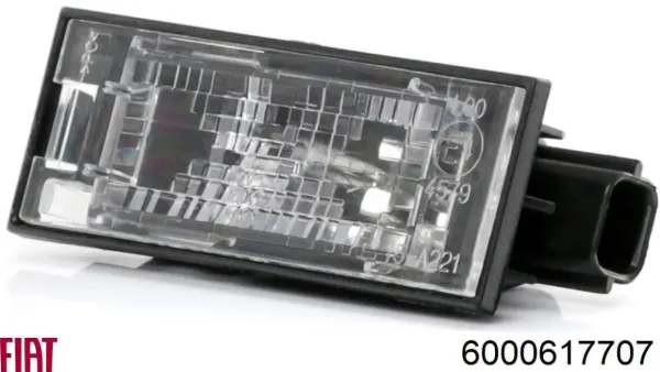 Luz matricula 6000617707 Fiat/Alfa/Lancia