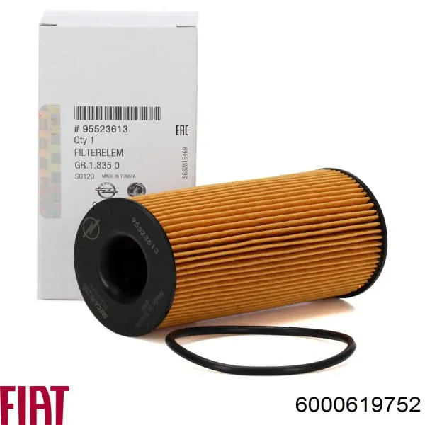 Filtro de aceite 6000619752 Fiat/Alfa/Lancia