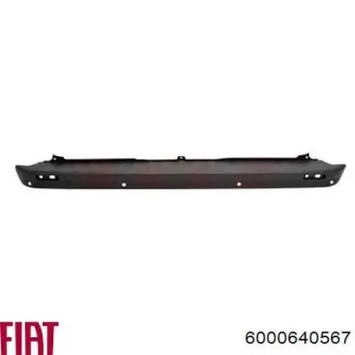 Parachoques trasero, parte derecha FIAT 6000640567