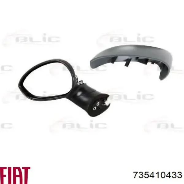 Espejo de retrovisor izquierdo FT88284 Fast