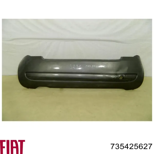 Parachoques trasero 735425627 Fiat/Alfa/Lancia