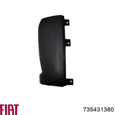 Parachoques trasero, parte derecha FIAT 735431380