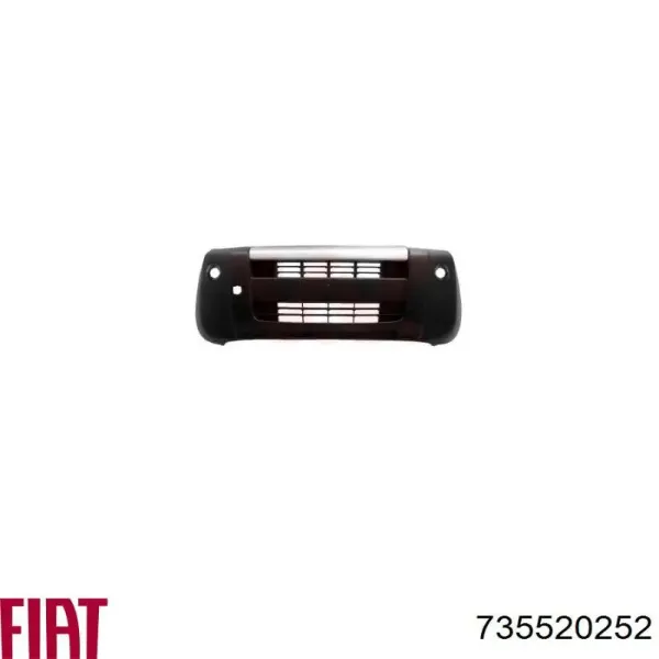 Paragolpes 735520252 Fiat/Alfa/Lancia