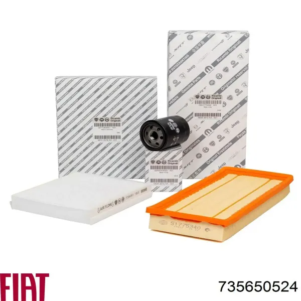 Tapacubos 735650524 Fiat/Alfa/Lancia