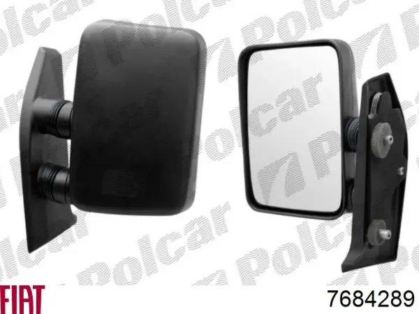 Espejo de retrovisor izquierdo 7684289 Fiat/Alfa/Lancia