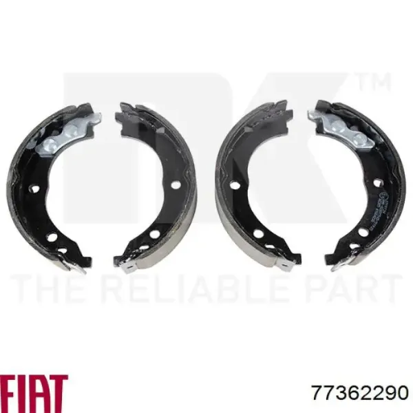 Juego de zapatas de frenos, freno de estacionamiento Fiat Ducato 2 230L