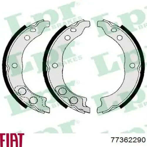 Juego de zapatas de frenos, freno de estacionamiento Fiat Ducato 2 230L