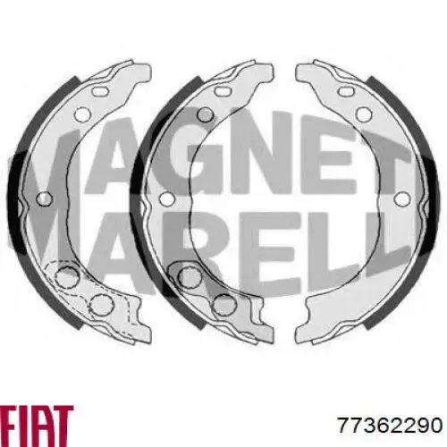 Juego de zapatas de frenos, freno de estacionamiento Fiat Ducato 2 230L