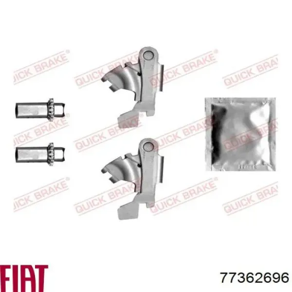 Juego de zapatas de frenos, freno de estacionamiento Fiat Ducato 2 230L
