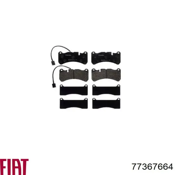 Pastillas de freno 77367664 Fiat/Alfa/Lancia
