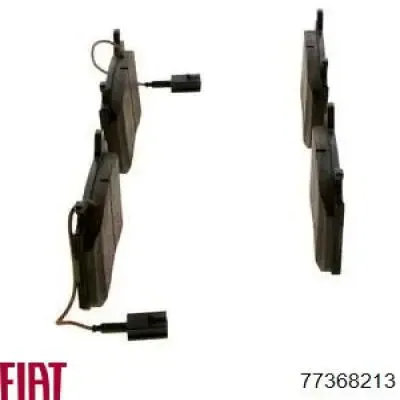 Pastillas de freno 77368213 Fiat/Alfa/Lancia