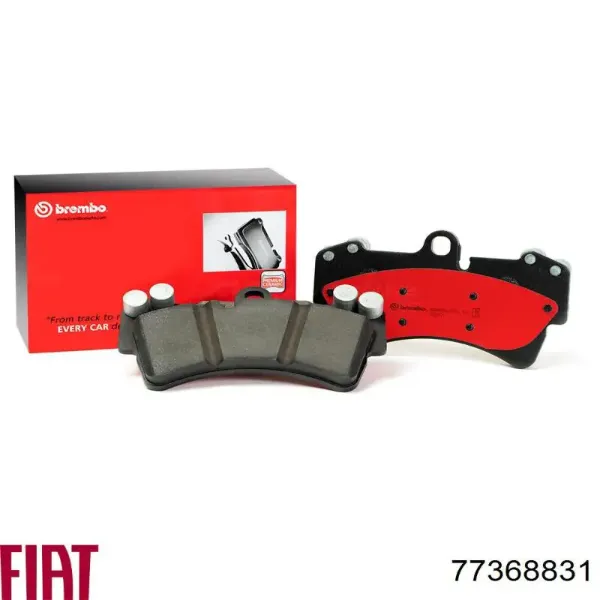 Pastillas de freno 77368831 Fiat/Alfa/Lancia